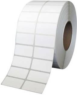 avery Barcode Labels Stickers Premium Quality 38 mm x 25 mm | 2 up | 1 inch core | 2500 Labels per roll x 3 Rolls = 7500 Labels Permanent Adhesive Paper Label