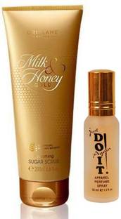 Oriflame Sweden Milk & Honey Gold Smoothing Sugar - New Scrub (200 ml)