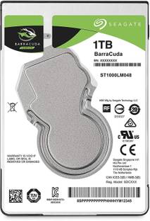 Seagate BARRACUDA 1 TB Laptop Silver SATA Internal Hard Disk Drive (HDD) (ST1000LM048)