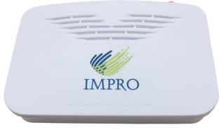 IMPRO 1GE EPON ONU Fiber Optic 10/100/1000Mbps, PON Port / Lan Port / Reset Button / Power Port for Broadband and Cable TV Router 2.1 GHz 100 Mbps Wifi Speed Single Band Internal Antenna Ethernet (Cable Broadband), ADSL (Telephone), Both (Ethernet and ADSL), Access Point Mode