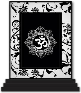 Vprint Om Symbol Car Dashboard idols Figurine Showpiece Decorative Showpiece  -  12 cm