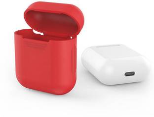 IMMUTABLE Silicone Pull String Headphone Pouch For Apple Airpods 1st Generation, Apple Airpods 2nd Generation