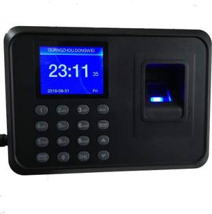 MME Electronic Watchman Latest Coloured Screen Biometric Time Attendance Machine (Finger Print) (Report Through Excel or Through Software) for offices, schools and industries Time & Attendance