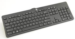 HP 803181-001 Wired USB Standard Desktop Keyboard Compatible with Desktop, Laptop, Mac