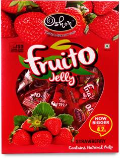 Oshon Fruito Strawberry Jelly Strawberry Jelly Candy