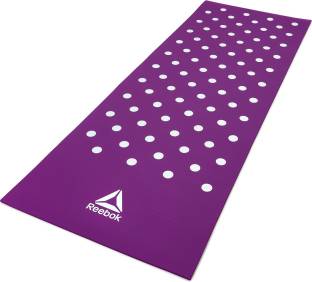 REEBOK TRAINING MAT SPOTS 7MM - PURPLE Purple 7 mm Exercise & Gym Mat
