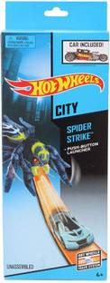 HOT WHEELS Spider Strike Track Set 4 Speed Launcher