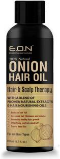 ESSENTIALS OF NATURE Onion Hair Oil - Enriched with blend of 21 Proven natural extracts and Essential oils Hair Oil