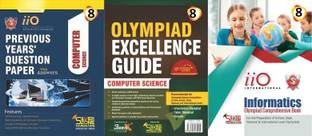 Silver Zone Olympiad Computer (Informatics) IIO Comprihenshive Book + Guide + Previous Year Question Papers Class 8 (3Books Set)