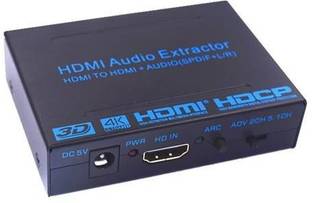 Tobo  TV-out Cable 4k HDMI Audio Extractor Splitter for SPDIF RCA Stereo L/R Analog Output