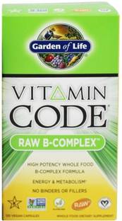 Garden Of Life Vitamin Code RAW B-Complex - 120 Vegan Capsules