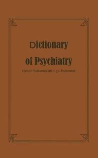 Dictionary of Psychiatry