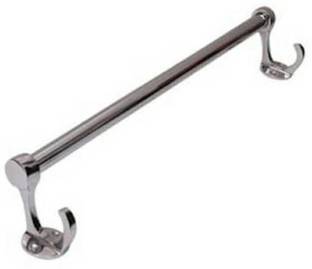 deeplax 12'' ALUMINIUM & STAINLESS STEELS silver Towel Holder