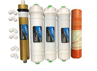 nexus pure 2X CARBON+SEDIMENT+MEMBRAN+SPUN Solid Filter Cartridge