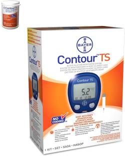 Bayer Contour TS Kit with 50 strips Glucometer