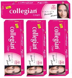 collegian face treatment fairness cream 20g pack of 4