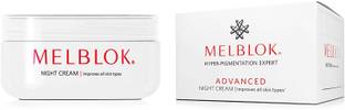Melblok Advanced Night Cream for Pigmentation, 50ml