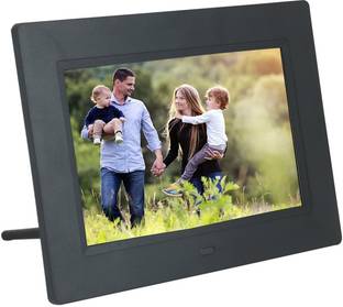 xech Digital Photo Frame with Functional Remote Plays Photos slideshow, Video, Audio (7"inch, Black) 7 inch TFT LCD