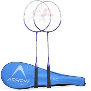 ArrowMax BADMINTON RACKET SET (BLUE) AB-110 BY ONE SHOT RETAIL Badminton Kit