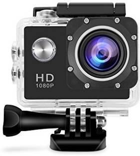 SPRING JUMP 1080P Action Camera Effective 12Mp 1080p Wide Angle Lens Waterproof Sports Camera Sports and Action Camera