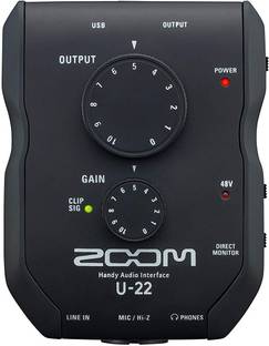 ZOOM U-22 Audio Interface 4 Tracks Digital Multi-track Recorder