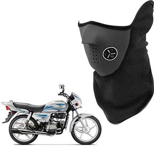 KANDID Black Bike Face Mask for Men & Women