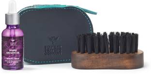 BOMBAY SHAVING COMPANY Beard Growth Oil & Pocket Brush Combo