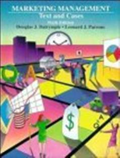 Marketing Management - Text and Cases