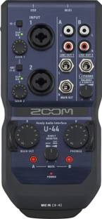 ZOOM U-44 Audio Interface 4 Tracks Digital Multi-track Recorder