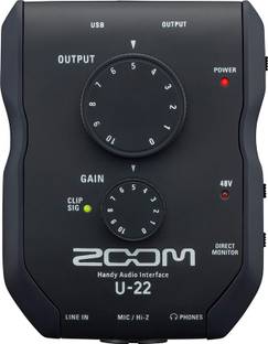 ZOOM U-24 Audio Interface 2 Tracks Digital Multi-track Recorder