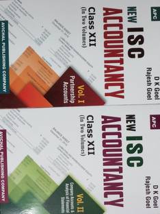 NEW ISC ACCOUNTANCY CLASS-XII (IN TWO VOLUMES)