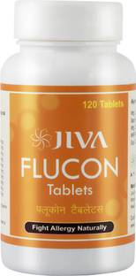 JIVA Flucon Tablets (120 Tablets) Pack of 2