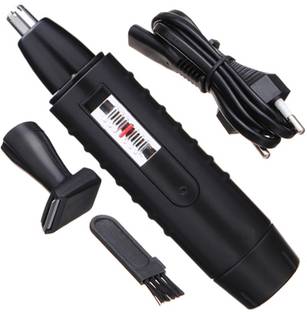 U 2-in-1 Waterproof Rechargeable Cordless Electric Nose Ear Beard Mustache Wet & Dry Hair Trimmer Hair Clipper Shaver Cutter Cleaner Sideburns Clipper Trimmer 40  Runtime 1 Length Settings