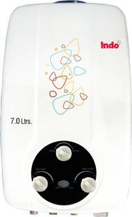 Indo 7 LTR INSE 1.2 Gas Heater 7 L Gas Water Geyser