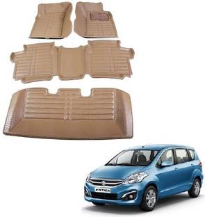 UNIGLOW Plastic, Leatherite 5D Mat For  Maruti Suzuki Ertiga