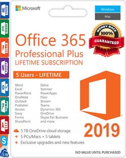Pckeys Office 365 Pro Plus 2019 Lifetime - 5 PC