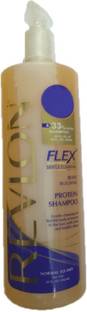 Revlon FLEX BODY BUILDING PROTEIN SHAMPOO 592 ML FOR BOUNCY HAIR WITH CLEAN AND HEALTHY SHINE