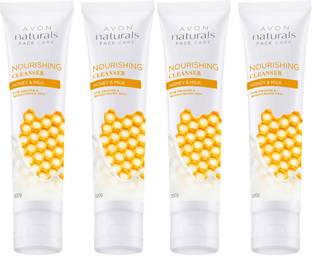 AVON Naturals Honey & Milk Nourishing Cleanser (set of 4) Face Wash