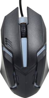 Ddice Lighting USB Wired Ambidextrous Optical Mouse