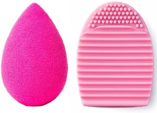 Yoana Beauty Blender Makeup Complexion Sponge With Brushegg Brush Cleaner