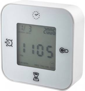 IKEA Digital White Clock