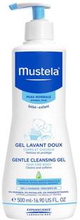 Mustela Gentle Cleansing Gel For Hair Body - 500ml (16.90oz)