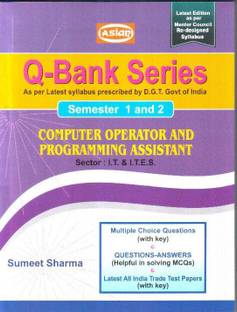 Qbank Series Semester 1 & 2 Computer Operator & Programming Assistant - ENGLISH ITI