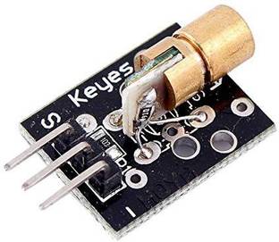 arduino M586 Laser Sensor Module 650nm 6mm 5V 5mW Red Laser Dot Copper Head Security Circuit and Motion Detector Electronic Hobby Kit