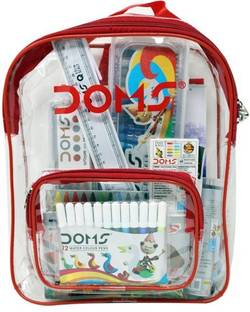 DOMS Smart Kit | Kit For School Essentials With Zipper Bag | Gifting Range For Kids