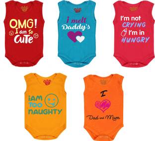 Pine Baby Boys & Baby Girls Multicolor Bodysuit