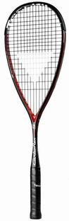 Tecnifibre CARBOFLEX 125-S Red, Black Strung Squash Racquet