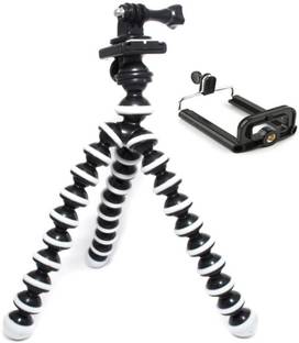 MOBONE 10 inch Lightweight Flexible Gorillapod Tripod with Mobile Attachment for DSLR, Action Cameras, Digital Cameras & Smartphones Tripod