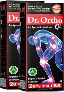 Dr. Ortho AYURVEDIC JOINT PAIN MASSAGE Oil (Pack of 2) Liquid