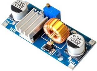 DHRUV-PRO XL4015 5A DC-DC Step Down Adjustable Power Supply Buck Module, Input Voltage: DC 4.0-38V, Output Current: max 5A, 75W Power Supply Electronic Hobby Kit